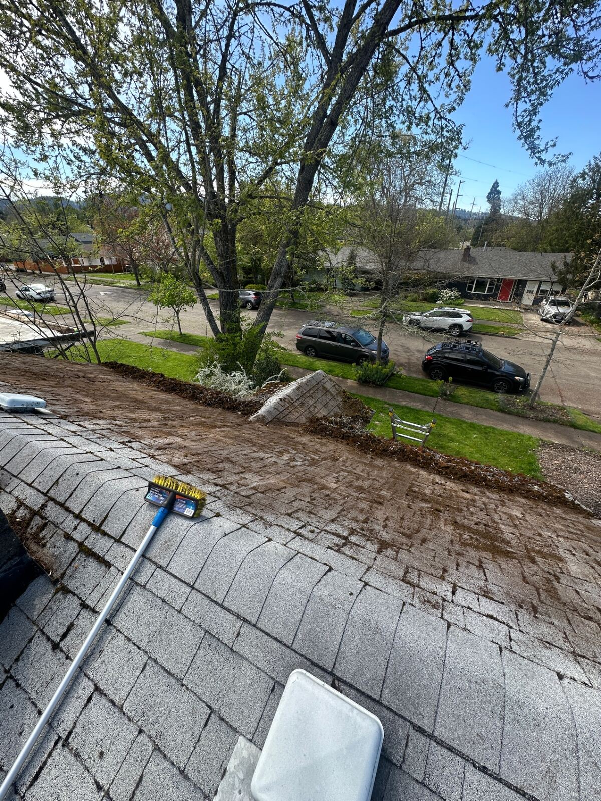ImMOSSible Cleaning roof moss removal in Eugene Oregon
